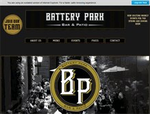 Tablet Screenshot of batteryparkboston.com